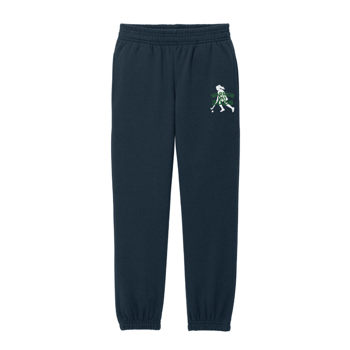 Warrior Field Hockey - Youth Unisex Fleece Sweatpants - Navy (DT6112Y)