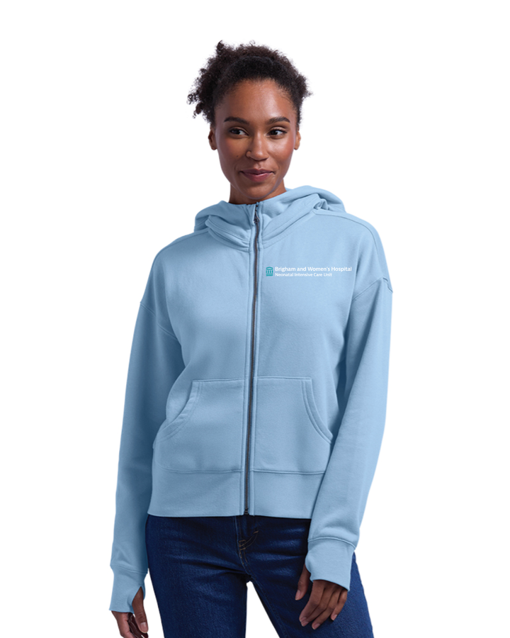 Mass General Brigham NICU- Women's Willow Full Zip Hoodie (5629)
