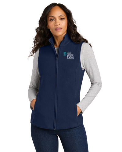 Chaleco polar para mujer de la UCIN de Mass General Brigham (L702)