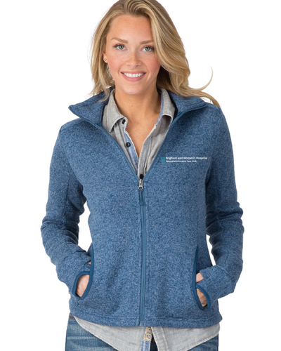 Mass General Brigham NICU- Women's Heathered Jacket (5493)