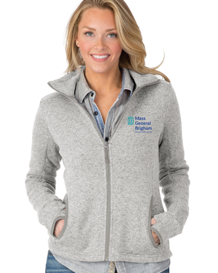 Mass General Brigham NICU- Women's Heathered Jacket (5493)