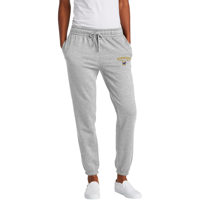 Pantalones deportivos de polar District VIT para mujer de Norwood Track & Field (DT6110)