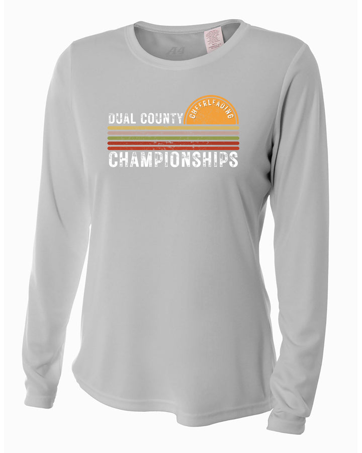 DCL Cheer Championship - Women's Long Sleeve Cooling Performance Crew Shirt (NW3002)