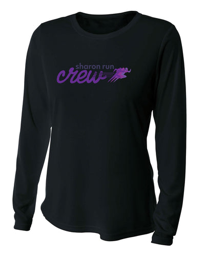 Branford Cross Country - Camiseta de manga larga de rendimiento refrescante para mujer (NW3002)