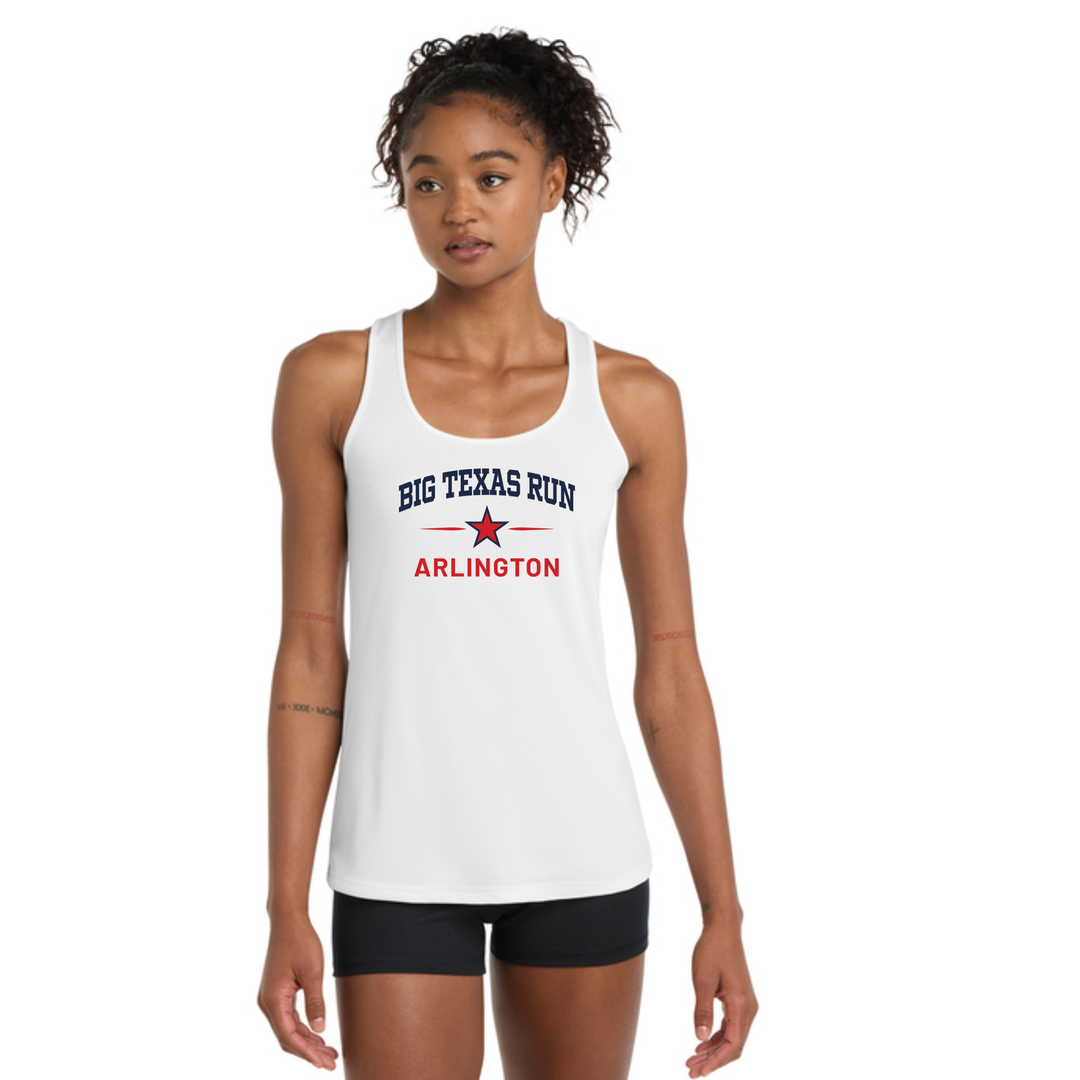 Big Texas Run - Women's Performance Racerback Tank (LST356)