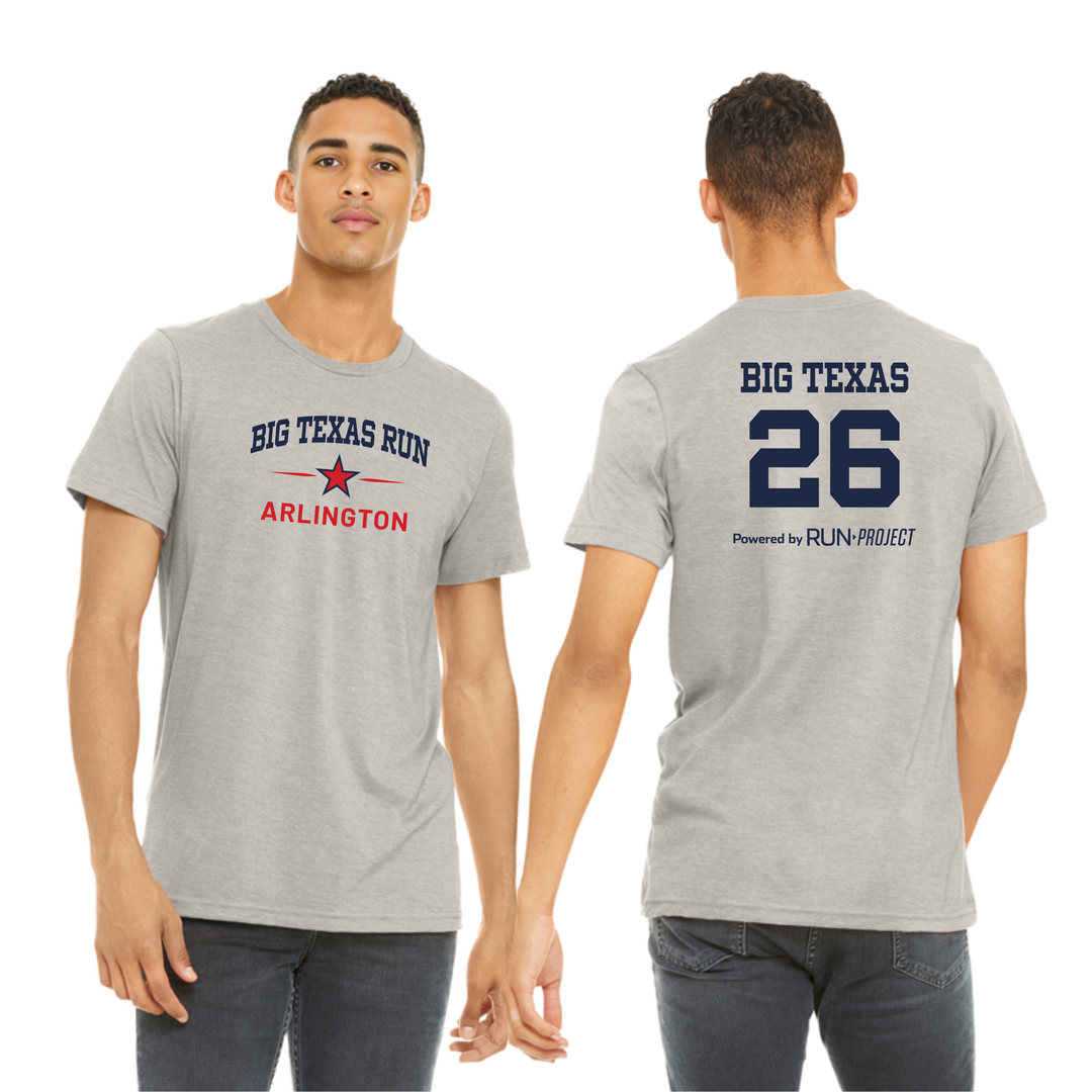 Big Texas Run -  Unisex Heather CVC Short Sleeve Tee (BC3001CVC)