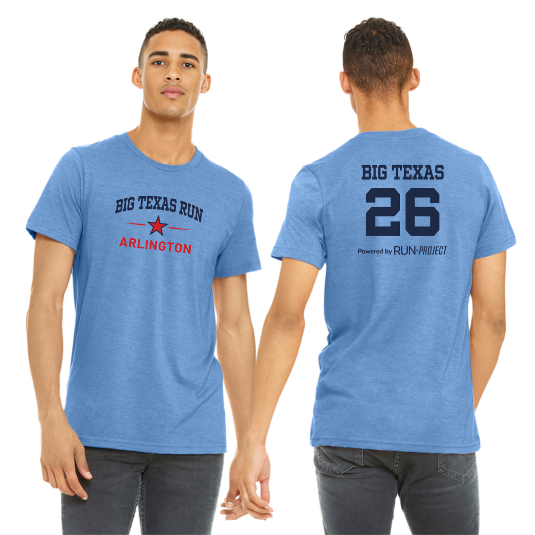 Big Texas Run -  Unisex Heather CVC Short Sleeve Tee (BC3001CVC)