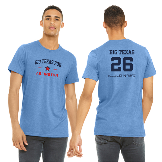 Big Texas Run -  Unisex Heather CVC Short Sleeve Tee (BC3001CVC)