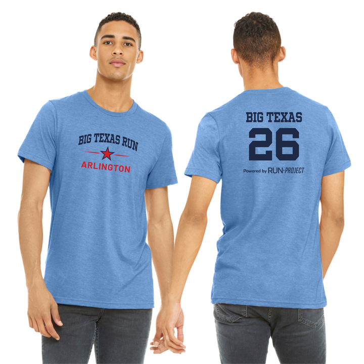 Big Texas Run -  Unisex Heather CVC Short Sleeve Tee (BC3001CVC)