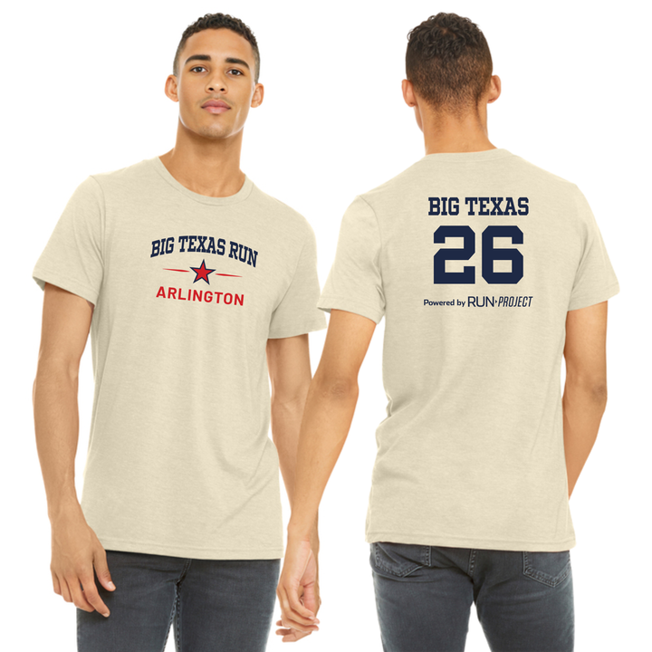 Big Texas Run -  Unisex Heather CVC Short Sleeve Tee (BC3001CVC)