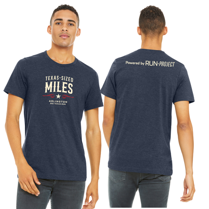 Big Texas Run -  Unisex Heather CVC Short Sleeve Tee (BC3001CVC)