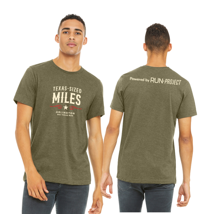 Big Texas Run -  Unisex Heather CVC Short Sleeve Tee (BC3001CVC)