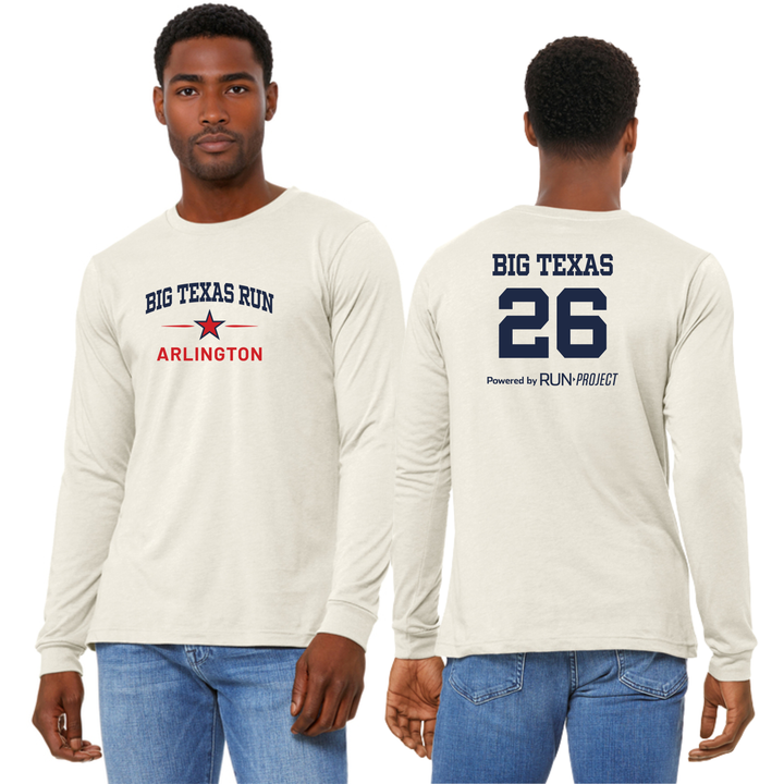 Big Texas Run- Unisex Long Sleeve Tee (BC3501CVC)