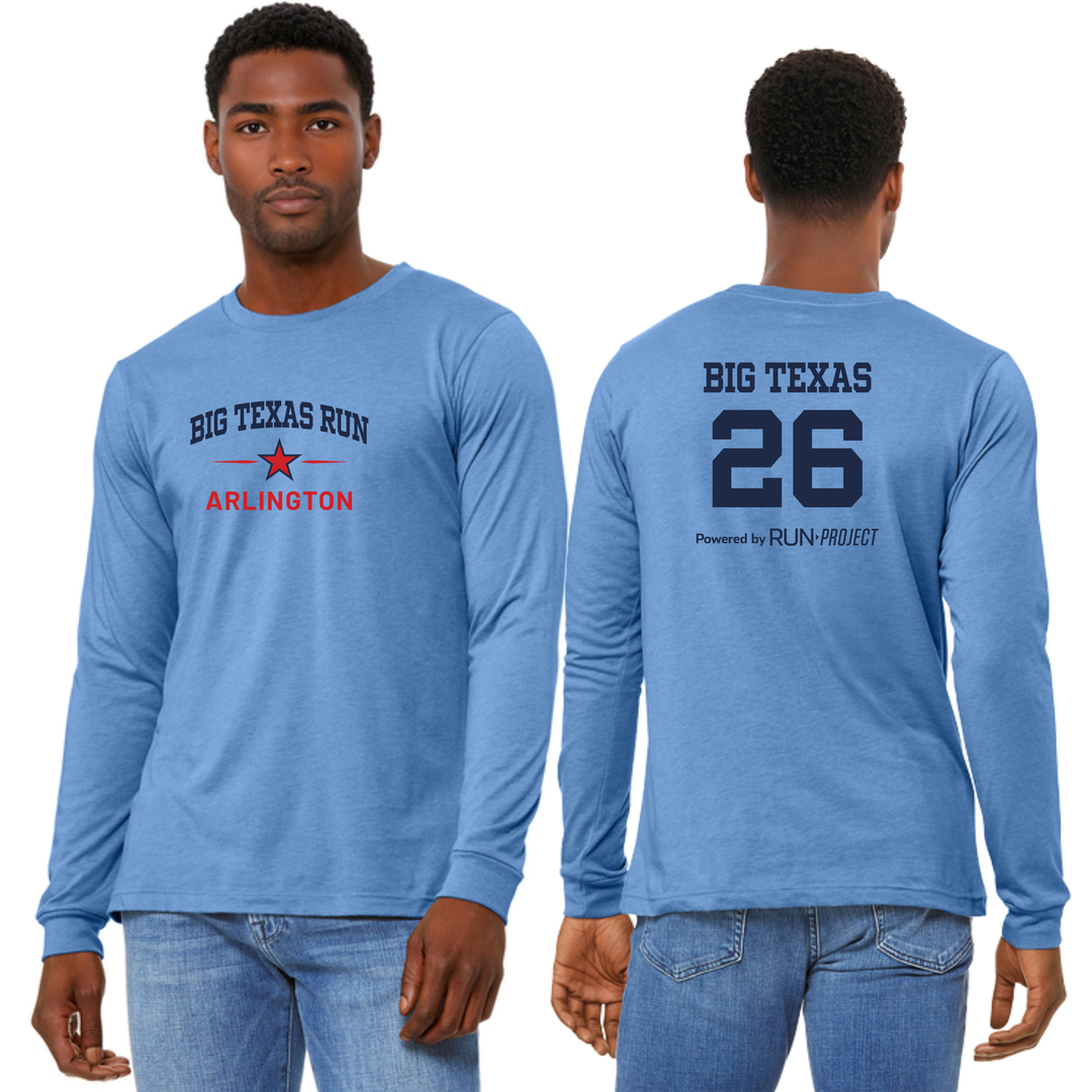Big Texas Run- Unisex Long Sleeve Tee (BC3501CVC)