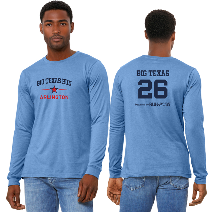 Big Texas Run- Unisex Long Sleeve Tee (BC3501CVC)