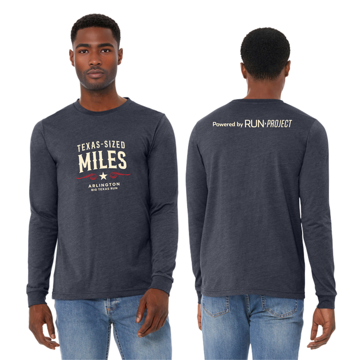 Big Texas Run- Unisex Long Sleeve Tee (BC3501CVC)