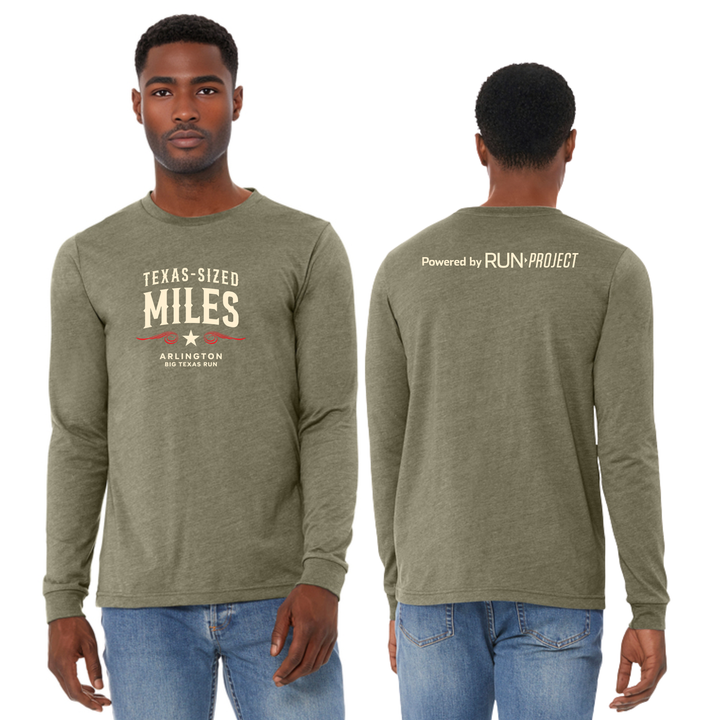 Big Texas Run- Unisex Long Sleeve Tee (BC3501CVC)