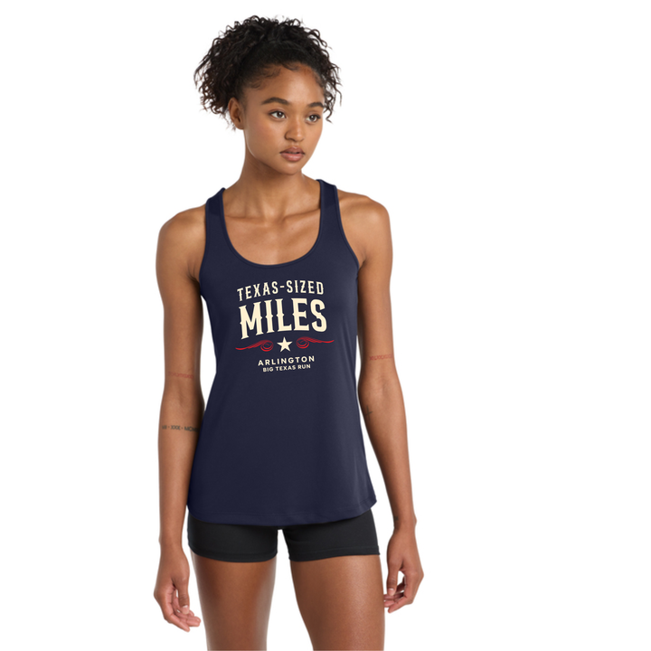 Big Texas Run - Women's Performance Racerback Tank (LST356)