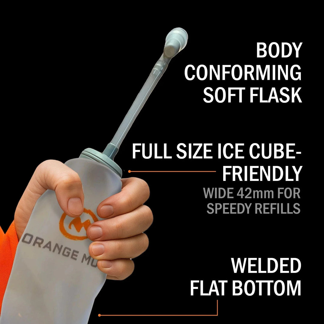 Orange Mud UltraFlask 500ml — No-Slosh Soft Flask