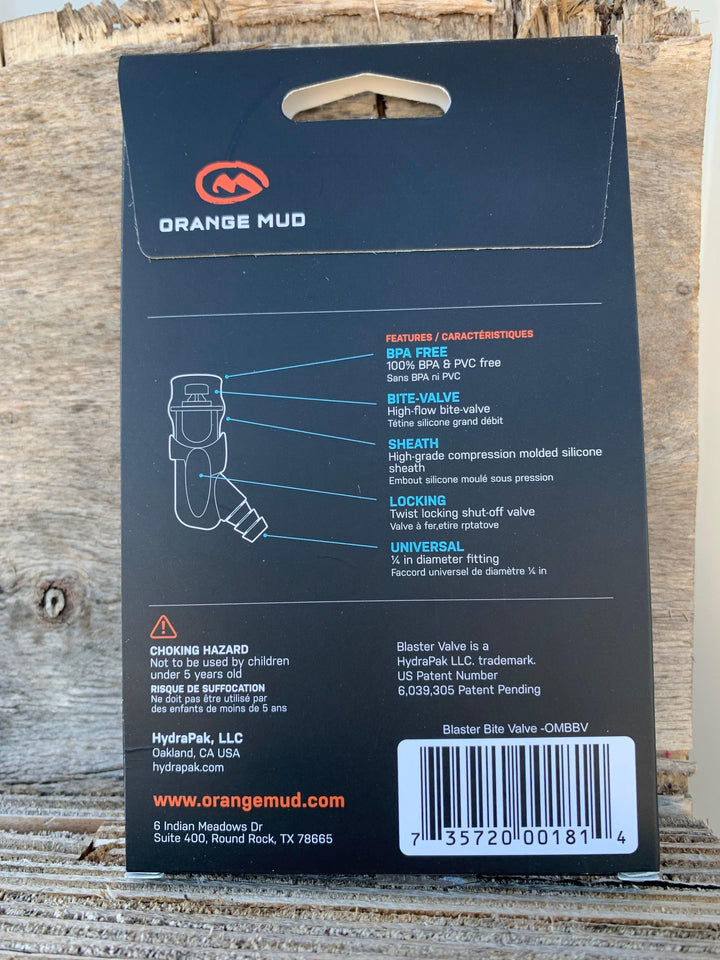 Hydration Pack Blaster Bite Valve