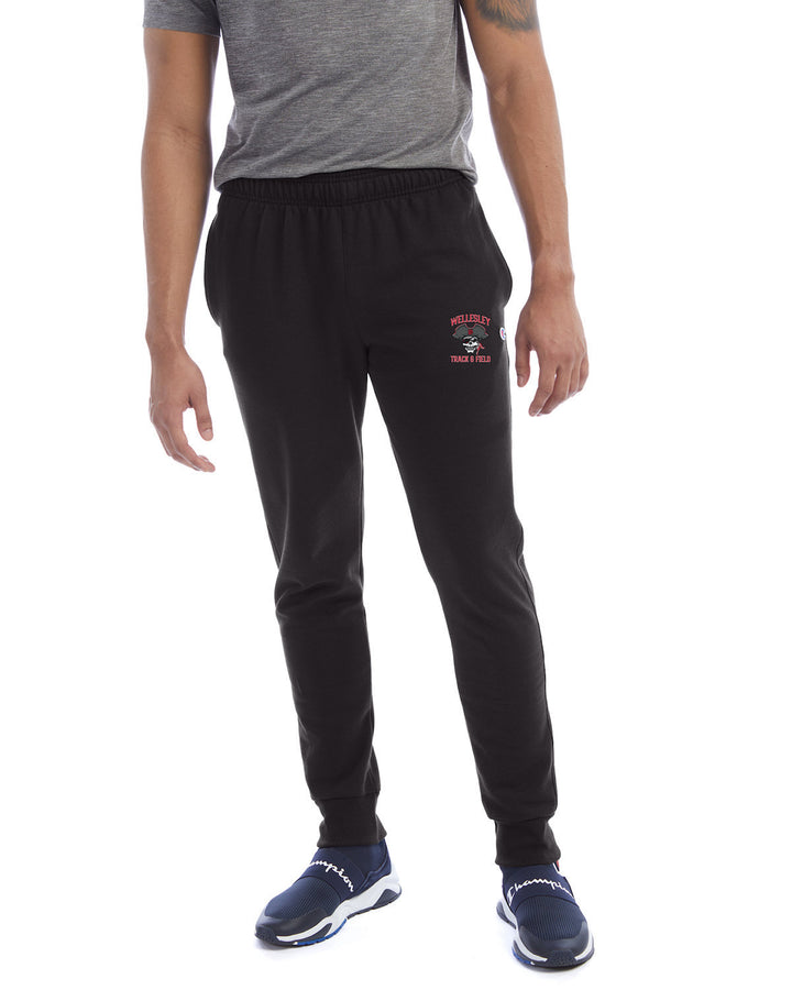 Pantalón deportivo unisex de polar PowerBlend de Champion para atletismo Wellesley 2023 - P930