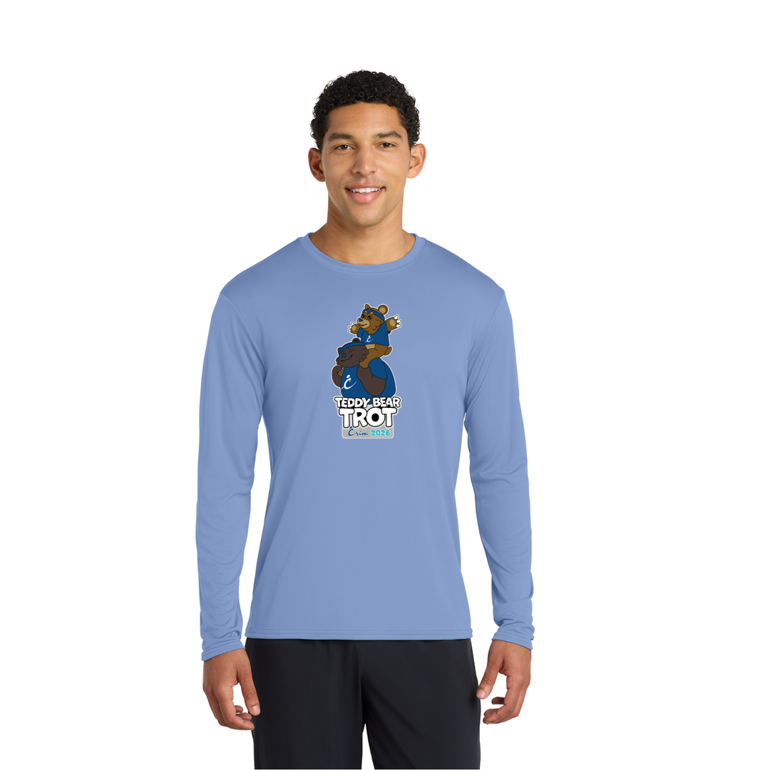 Camiseta deportiva de manga larga para hombre Crim-Teddy Bear Trot (PC380LS)