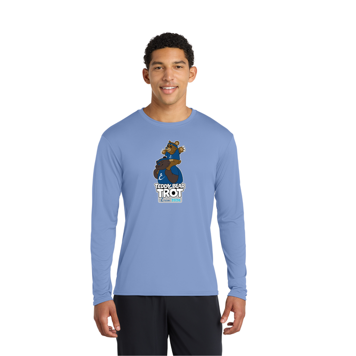 Camiseta deportiva de manga larga para hombre Crim-Teddy Bear Trot (PC380LS)