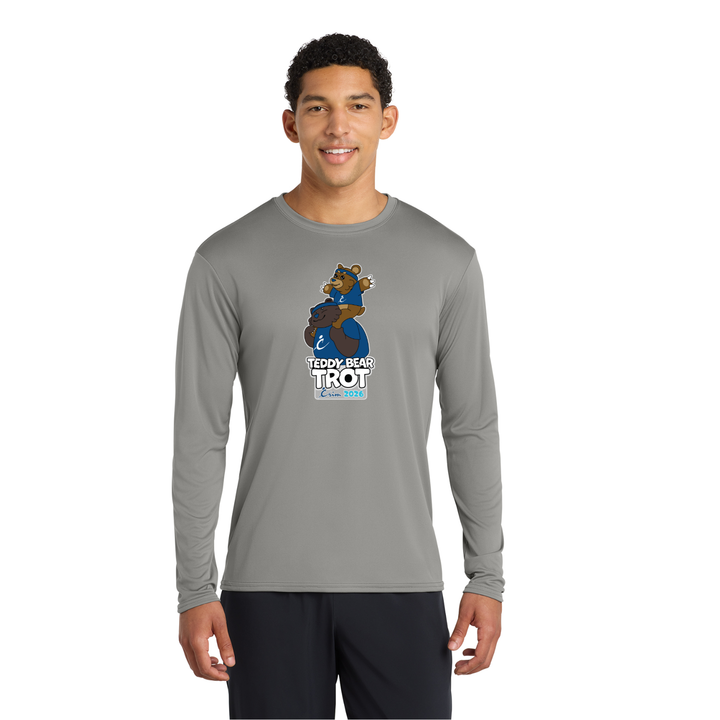 Camiseta deportiva de manga larga para hombre Crim-Teddy Bear Trot (PC380LS)