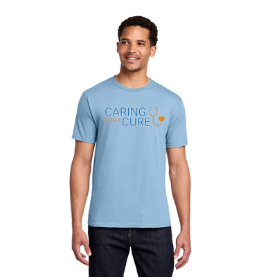 Camiseta unisex para adultos "Cuidando una cura" (PC450)