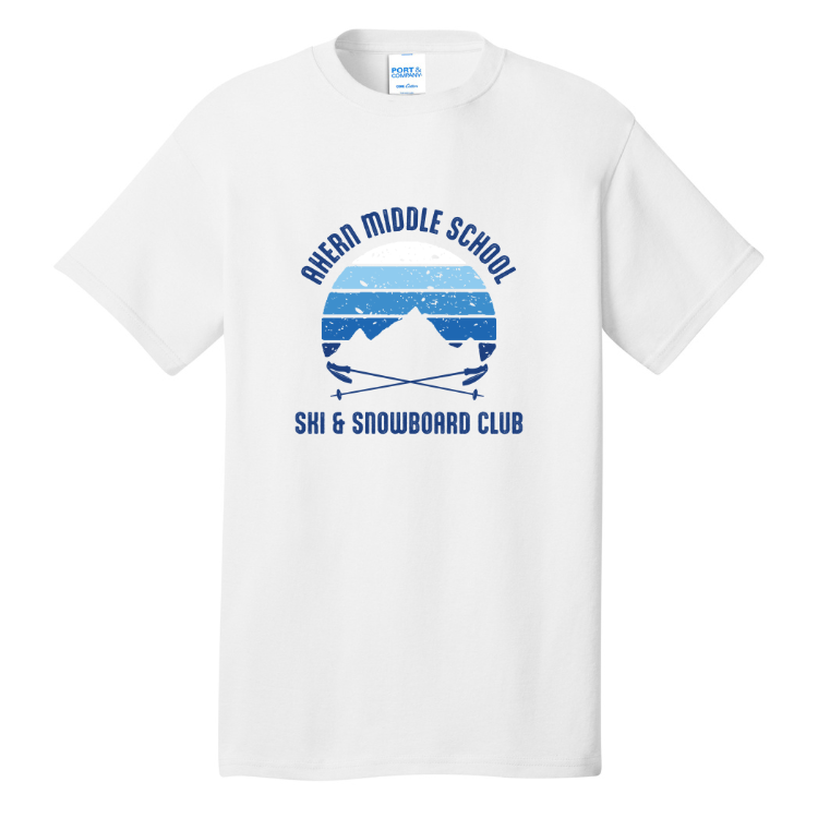 Ahern Ski Club 2025 - Core Cotton Tee®  (PC54)