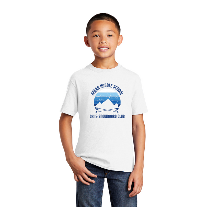 Ahern Ski Club 2025 - Youth Core Cotton Tee (PC54Y)