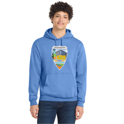 Sudadera con capucha de polar unisex para adultos Crim - Media Maratón (PC78H)