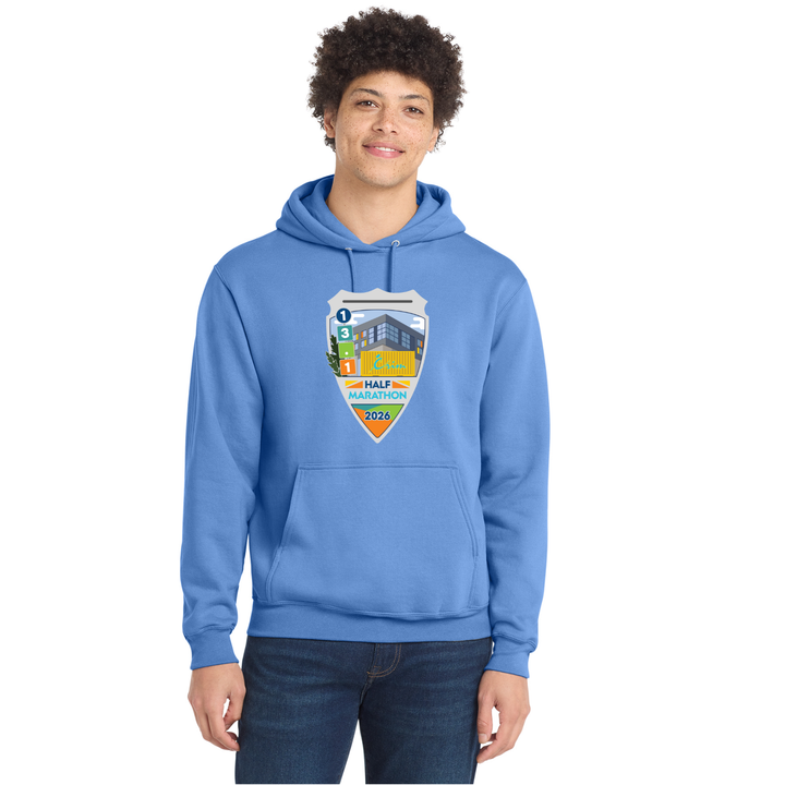Sudadera con capucha de polar unisex para adultos Crim - Media Maratón (PC78H)