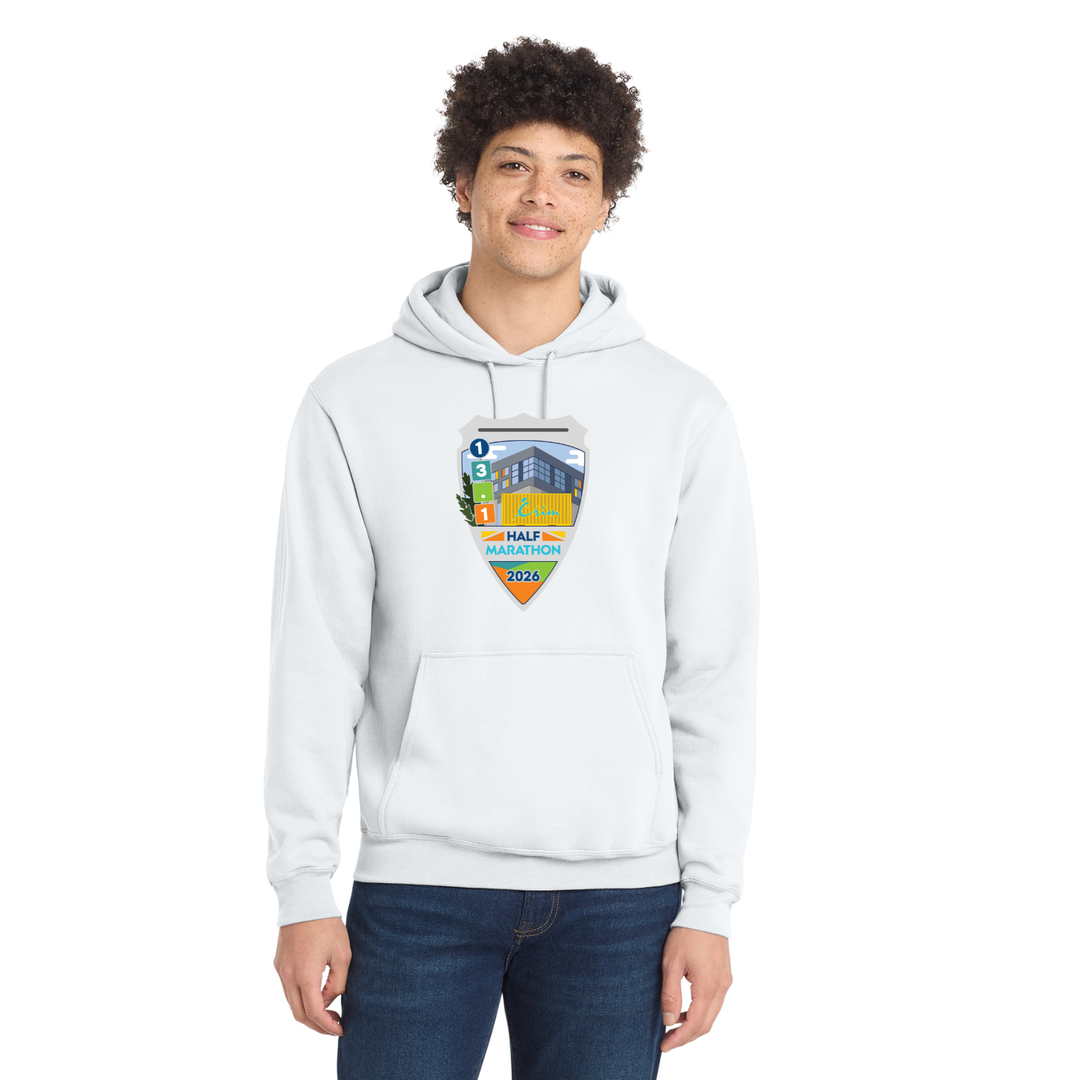 Sudadera con capucha de polar unisex para adultos Crim - Media Maratón (PC78H)