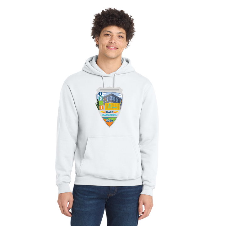 Sudadera con capucha de polar unisex para adultos Crim - Media Maratón (PC78H)