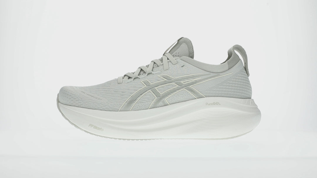 Women's ASICS Gel-Nimbus 27 - Lake Grey/White Sage