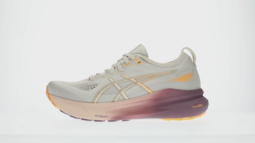 Asics Womens Gel Kayano 31- Oatmeal/Pearl Pink (1012B670-250)