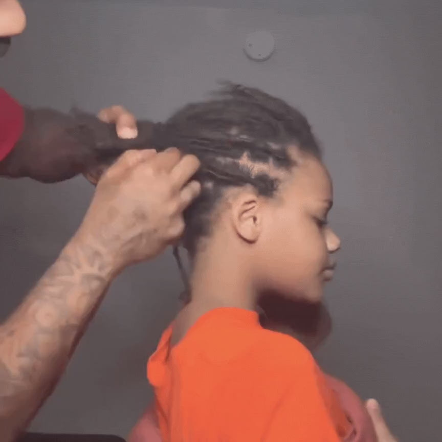 buckle-hair-tie-elastics-quick-release-snag-free-zero-tangles demo