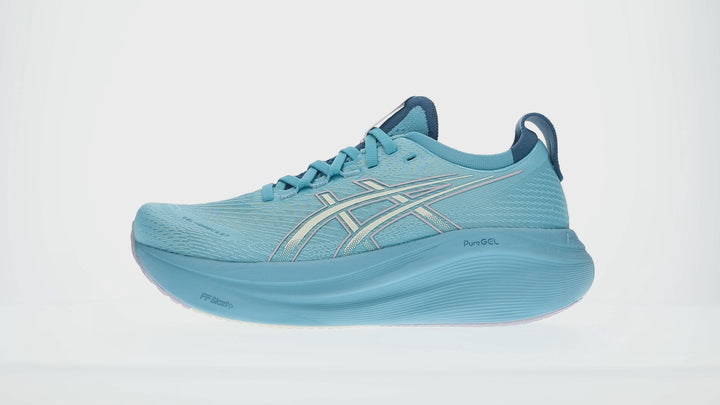 Women's ASICS ASICS Gel-Nimbus 27 - Stillwater/Cream