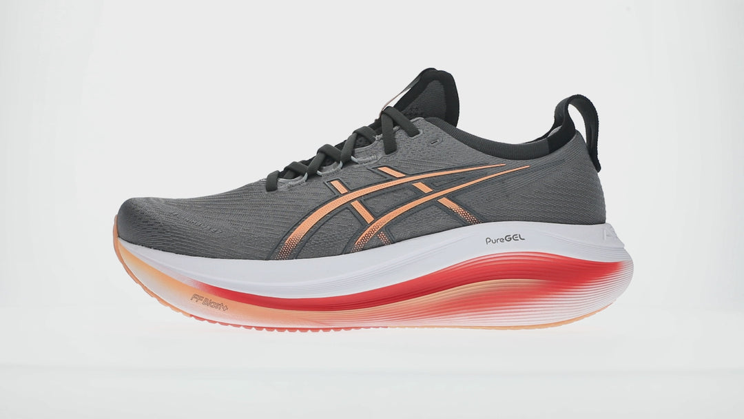 Men's ASICS Gel-Nimbus 27 - Carbon/Mojave