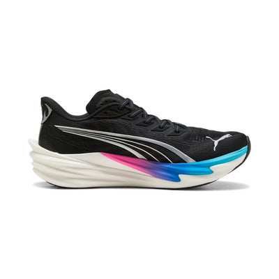 Puma Deviate Nitro 4 para hombre - PUMA NEGRO-GRIS OSCURO PLANO-PUMA PLATA