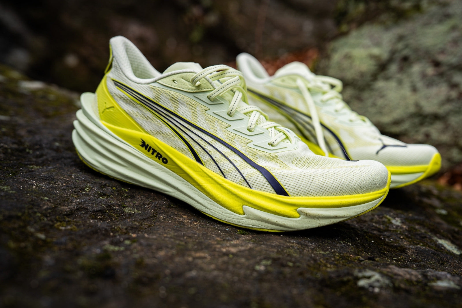 Puma Men's Deviate Nitro 4 - APPLE SPRITZ-LUX LIME | Plated Super