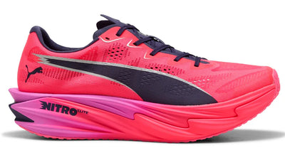 Women's Puma DEVIATE NITRO ELITE 4 PUMA X HYROX - PURE PINK-ELECTRIC ORCHID-DEEP PLUM