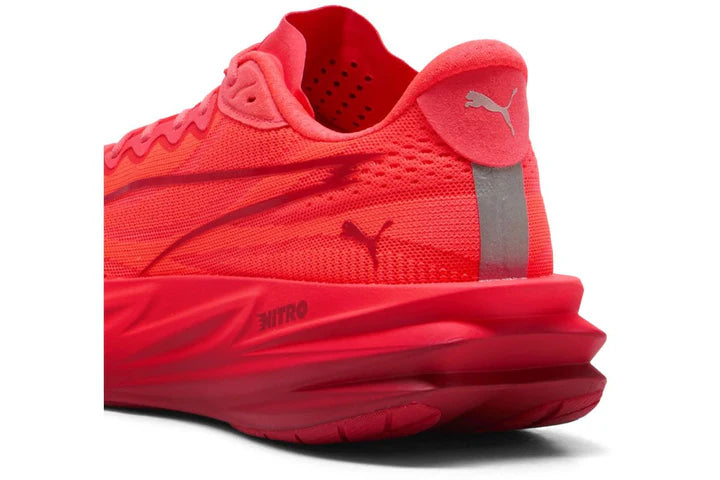 Men's Puma DEVIATE PURE NITRO - ULTRA RED-RED RHYTHM