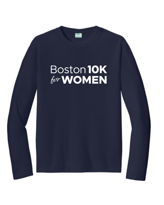Boston 10K for Women- The RH Collection - "Run In" Adult Unisex Long Sleeve Tee