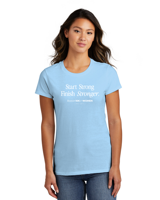 Boston 10K for Women-The RH Collection - "Live In" Women's Tee