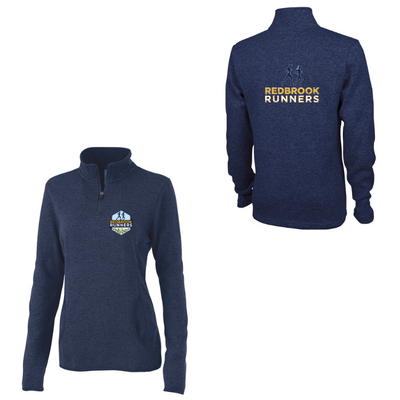 Suéter polar jaspeado para mujer Redbrook Runners (5312)
