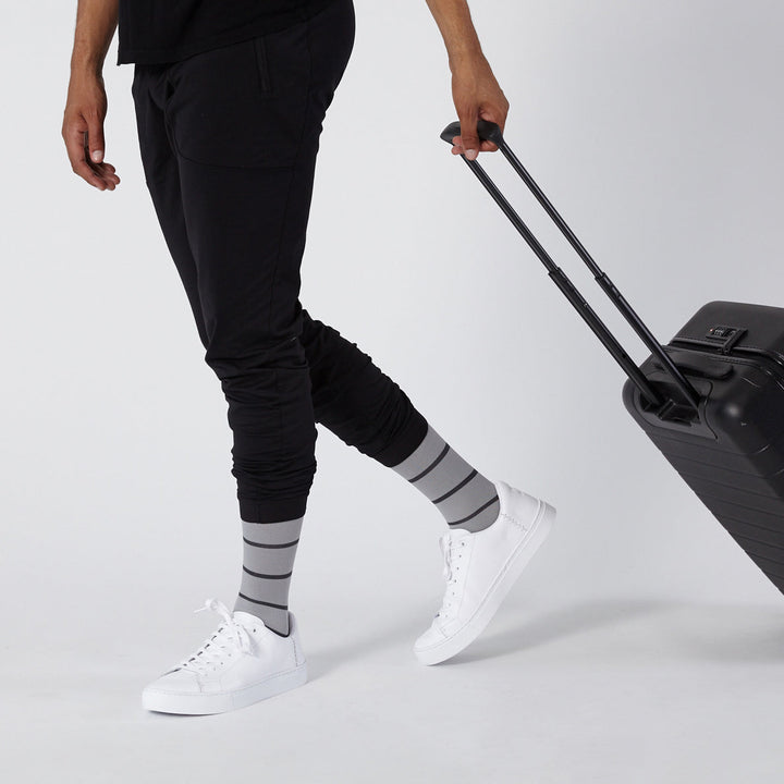 Knee-High Compression Socks - Stripes
