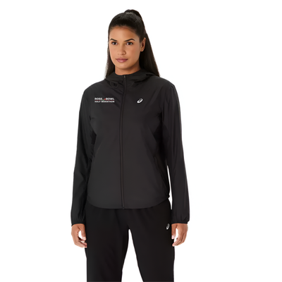 2027 Rose Bowl Half Marathon - ASICS Women's Silver Jacket Black (2012D148) (RB27-05)