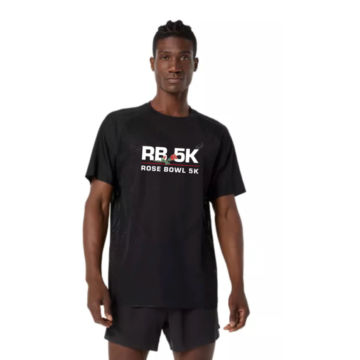 2027 Rose Bowl 5K - ASICS Men's Metarun Short Sleeve Top (2011D510-001) (RB27-20)